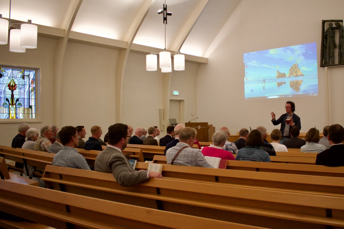 Image Samenvattingen lezingen en fotoreportage symposium 'Van David tot vandaag' van 6 juni 2025